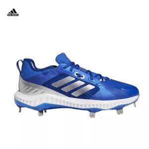 Adidas Women’s PureHustle Metal Softball Cleats Royal Blue FV9040 Size 8.5 (New)